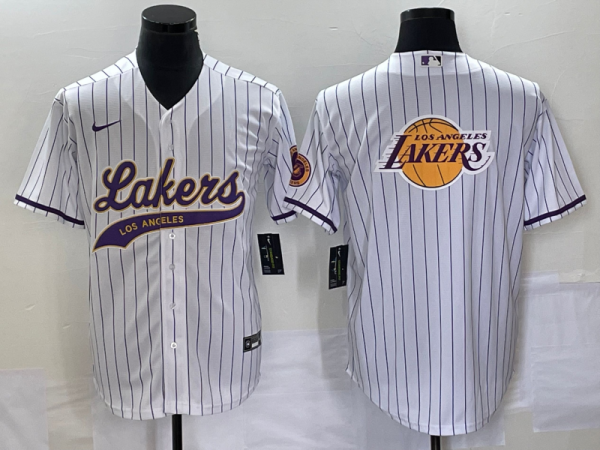 2025 MLB Los Angeles Lakers New Pattern Jersey