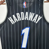 25-26 Magic HARDAWAY #1 Black Top Quality Hot Pressing NBA Jersey (Trapeze Edition) 飞人版