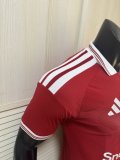 2026 Man Utd Home Player Version Soccer Jersey