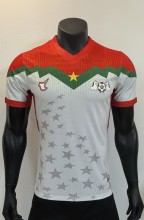 25-26 Burkina Faso White Player Version Training shirts 1:1 Thai Quality