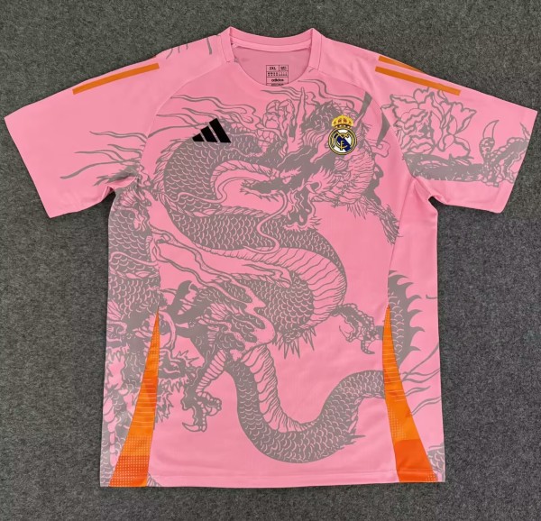 25-26 RMA Pink Special Edition Fans Soccer Jersey