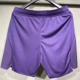 25-26 Man Utd Purple Player Version Shorts Pants (High Quality)(球员短裤)
