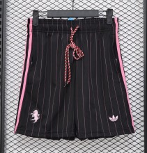 25-26 JUV Black Casual Version Player Version Shorts Pants