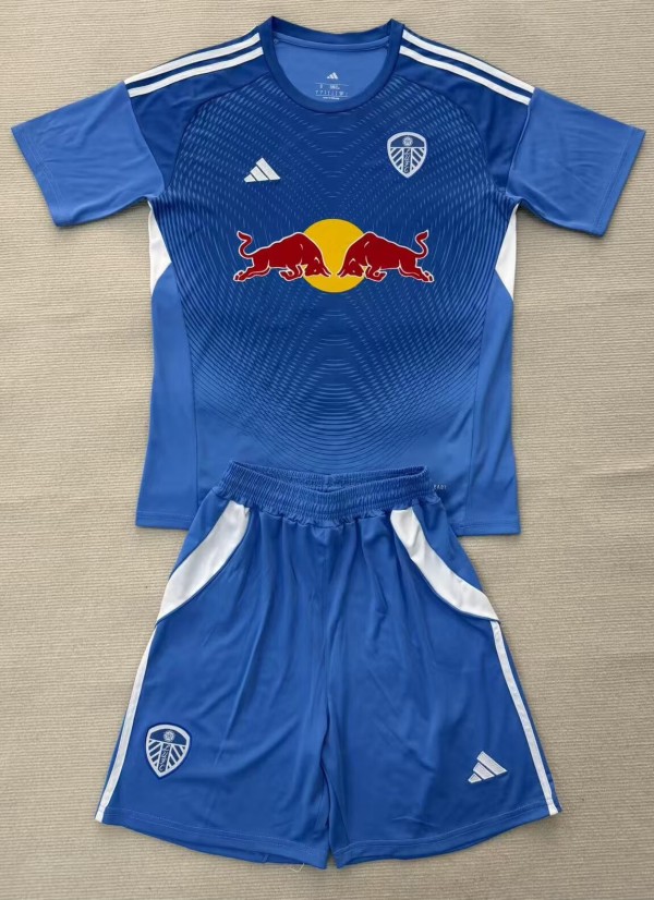 25-26 Leeds United Blue GoalKeeper Adult Suit 1:1 Thai Quality