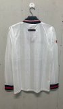 1998 Man Utd Away Long Sleeve Retro Soccer Jersey