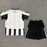 25-26 Newcastle Home Kids Soccer Jersey