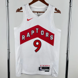 22-23 Raptors BARRETT #9 White Top Quality Hot Pressing NBA Jersey