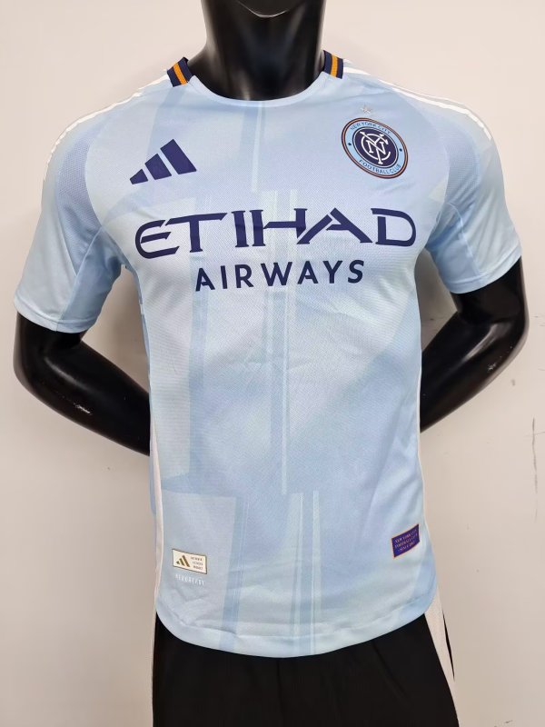 25-26 New York City FC Home Player Version Soccer Jersey