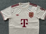 24-25 Bayern Apricot 125th Anniversary Fans Soccer Jersey *杏色
