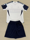 25-26 Vancouver Whitecaps Home Adult Suit (带章) 1:1 Thai Quality