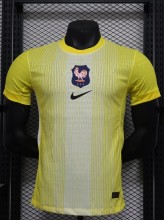 25-26 France Yellow Special Edition Player Version Soccer Jersey