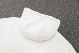 24-25 ACM White Hooded Windbreaker Fabric Cotton Coat (红标)