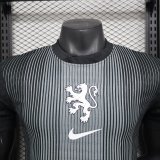 25-26 Netherlands Black Special Edition Player Version Soccer Jersey