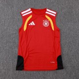 2026 Germany Red High Quality Player Version Tank Top And Shorts Suit (球员套装)