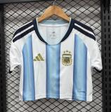 2026 Argentina Home Women Cheerleading Short-sleeved (女)