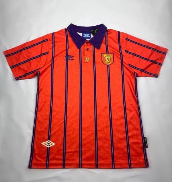 1993-1995 Scotland Away Retro Soccer Jersey