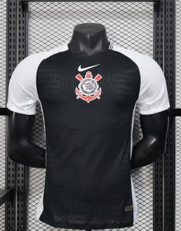 25-26 Corinthians Away Player Version Soccer Jersey