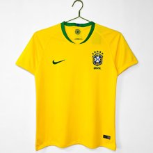 2018 Brazil Home Retro Soccer Jersey
