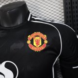25-26 Man Utd Black Special Edition Player Version Soccer Jersey