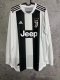 2018-2019 JUV Home Retro Long Sleeve Soccer Jersey