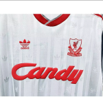 1988-1989 LIV Away Player Version Soccer Jersey