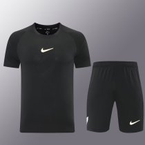2025 NK Black Training Short Suit 2025 NK Black Training Short Suit