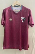 25-26 Sao Paulo Brown Red Training shirts