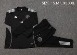 25-26 Inter Miami High Quality Half Pull Tracksuit