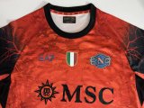 25-26 Napoli Orange All Saints' Day Fans Soccer Jersey