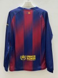 25-26 BAR Home Long Sleeve Fans Soccer Jersey*空白版