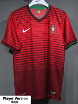 2014 Portugal Home Player Version Retro Soccer Jersey 1:1 Thai Quality*球员 2014 Portugal Home Player Version Retro Soccer Jersey 1:1 Thai Quality*球员