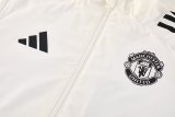 25-26 Man Utd White Windbreaker
