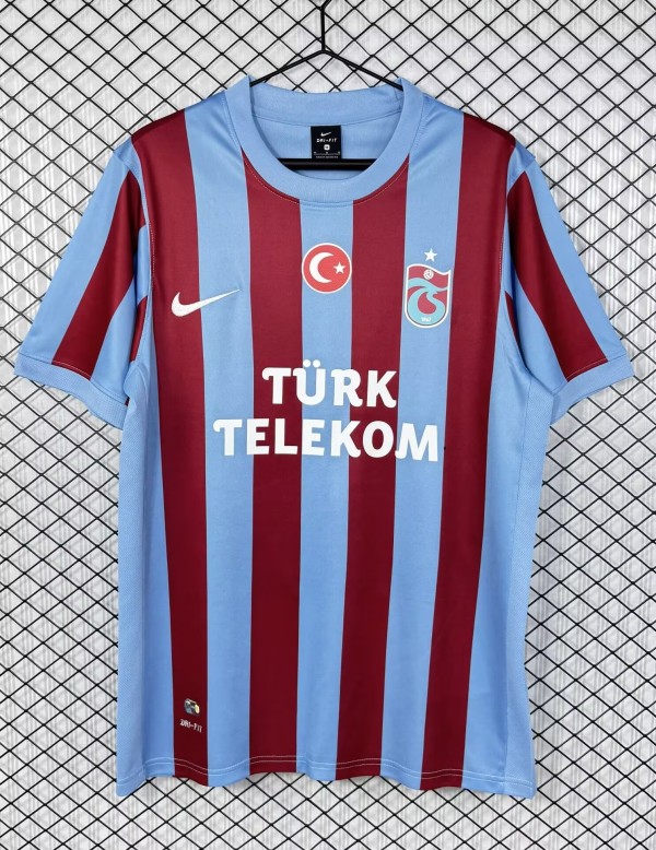 2010-2011 Trabzonspor Home Retro Soccer Jersey