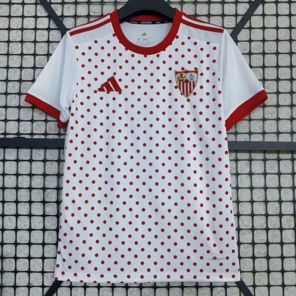 25-26 Sevilla White Training shirts