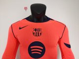 25-26 BAR Third Long Sleeve Player Version Soccer Jersey (长袖球员)