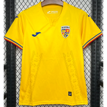 2024 Romania Home Fans Soccer Jersey 2024 Romania Home Fans Soccer Jersey