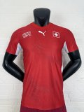 2026 Switzerland Home Player Version Soccer Jersey