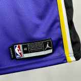 Lakers DONCIC #77 Blue Top Quality Hot Pressing NBA Jersey (Trapeze Edition) 飞人版
