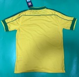 1998 Brazil Home Retro Soccer Jersey*耐克标有蓝边