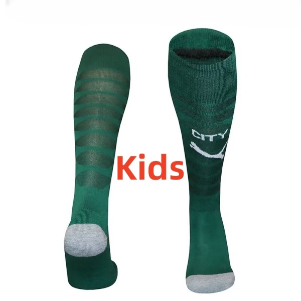 25-26 Man City Fourth Kids Socks