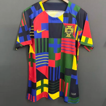 22-23 Portugal Green Yellow Blue Training Shirts 22-23 Portugal Green Yellow Blue Training Shirts