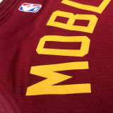 22-23 Cleveland Cavaliers MOBLEY #4 Red Top Quality Hot Pressing NBA Jersey