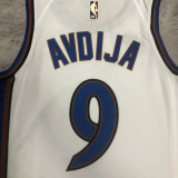 22-23 Wizards AVDIJA #9 White Top Quality Hot Pressing NBA Jersey (Retro Logo)