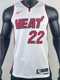 22-23 HEAT BUTLER #22 White Top Quality Hot Pressing NBA Jersey