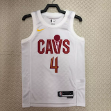 22-23 Cleveland Cavaliers MOBLEY #4 White Top Quality Hot Pressing NBA Jersey