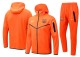 22-23 BAR Orange Hoodie Jacket Tracksuit#F409