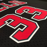 1998 BULLS PIPPEN #33 Black Retro Top Quality Hot Pressing NBA Jersey