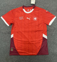 2024 Switzerland European Cup Home Fans Version Soccer Jersey 2024 Switzerland European Cup Home Fans Version Soccer Jersey