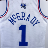 ALL-STAR McGRADY #1 White Top Quality Hot Pressing NBA Jersey