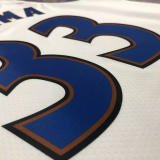 22-23 Wizards KUZMA #33 White Top Quality Hot Pressing NBA Jersey (Retro Logo)